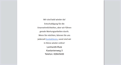 Desktop Screenshot of lenhardt-ruiz.de