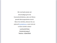 Tablet Screenshot of lenhardt-ruiz.de